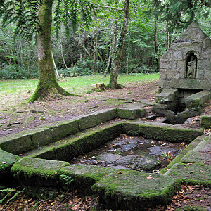 Fountain of St Gildas, near Cast