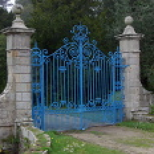 Abbaye de St Maurice C19th gateway