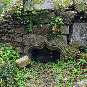 Abbaye de St Maurice, remains of church