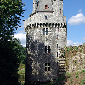 The Fortress of Largoët, tower