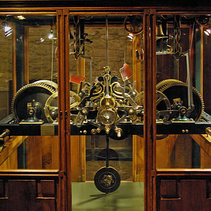 Church of St Alban, Elven - clock mechanism