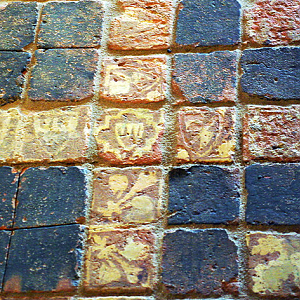 Château de Suscinio C13th tiles