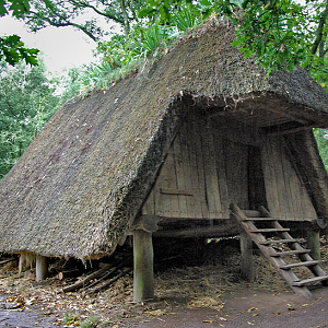 Village de l'An Mil, grain store