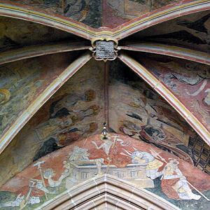 Kernascléden church, Rising from the dead