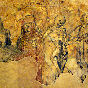 Kernascléden church, Danse Macabre