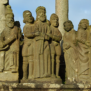 St Thégonnec calvary base