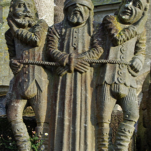 St Thégonnec calvary base detail