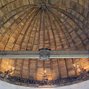 Château de Kerjean chapel dome