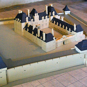 Château de Kerjean, model