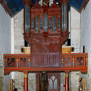 Ploujean church, organ