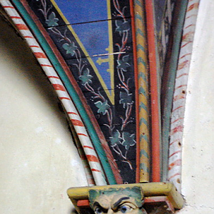 Ploujean, carved head