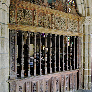 Church of St Herbot, parclose screen
