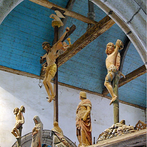 Church of St Herbot, rood