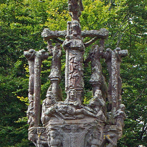 Church of St Herbot, calvary
