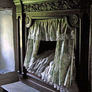 Moulins de Kerouat,1821 bakehouse - bed