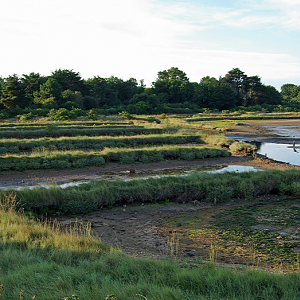 Presqu’île de Rhuys, old salt pans