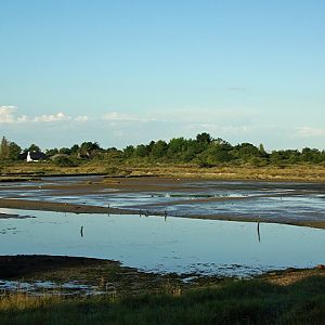 Presqu’île de Rhuys, old salt pans