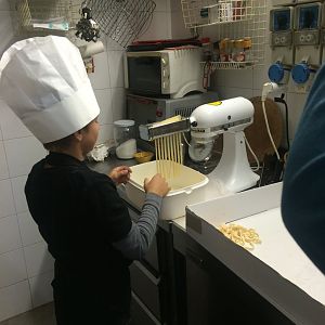 Making pasta!