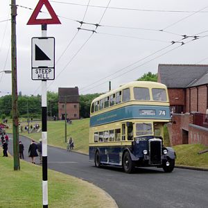 Vintage bus, Black Country Museum