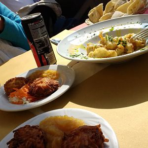 Lunch at Gam Gam's Kosher restaurant