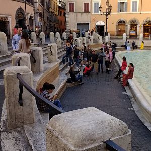 Trevi at 8:30 am on Sunday