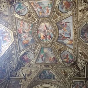 More beautiful ceilings in Santa Maria in Trastevere