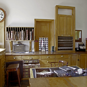 Booking Office, Rowley Station, Beamish