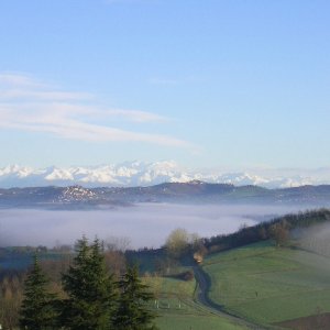 Road to the cemetary, Montechiaro