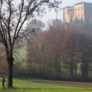 Truffle hunters, Castello di Frinco (Monferrato)