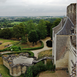 Loches Donjon southern defences