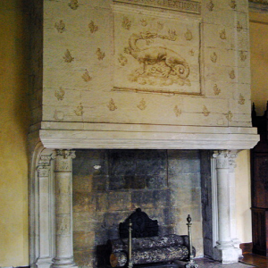 Azay-le-Rideau Château - Great Hall fireplace.png