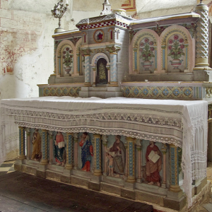 Lavardin, Église St-Genest - high altar.png