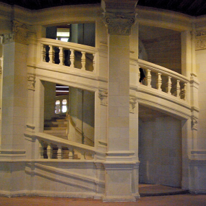 Château de Chambord - double staircase.png