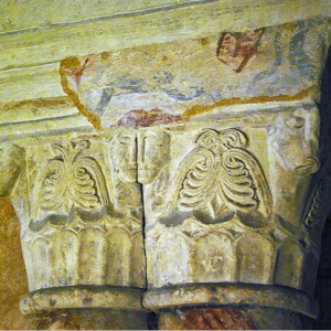 Collegiale de St-Aignan - crypt capitals.png