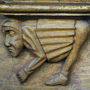 Église Abbatiale St-Martin - misericord.png