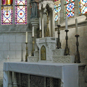Palluau-sur-Indre, Église Saint-Sulpice - altar.png