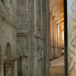 Abbey of Saint Savin - north ailse.png