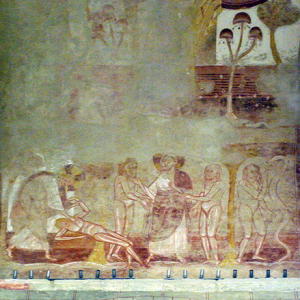Abbey of Saint Savin- frescoof the Creation.png