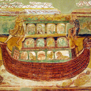Abbey of Saint Savin - Noah's ark.png