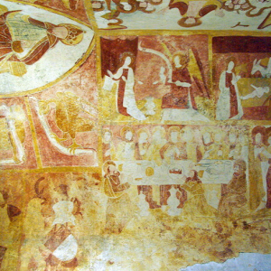 Antigny, Chapelle Ste-Catherine - Last Supper.png