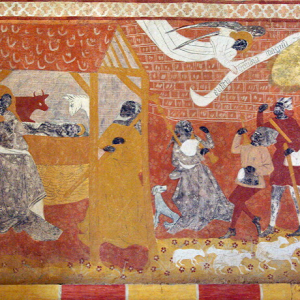Jouhet, Funerary Chapel of Ste-Catherine - Nativity.png