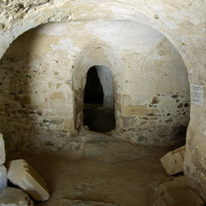 Uzerche, Abbey of St Peter - Crypt