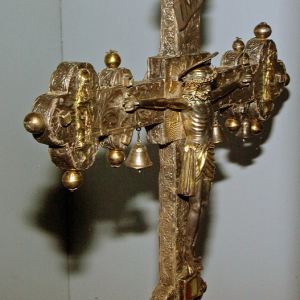 Cassaniouze church - chapel - Crucifix