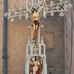 St-Parthem church - cucifix