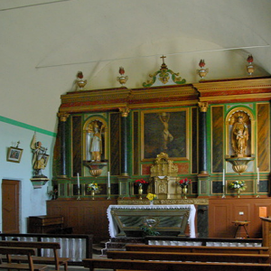 La Vinzelle, Église-St-Roch - chancel