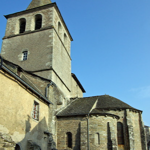 Montsalvy Abbey - east end