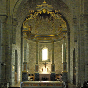 Montsalvy Abbey - chancel