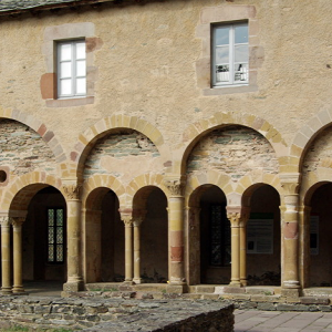 Conques, Abbey-Church of Saint-Foy - cloisters
