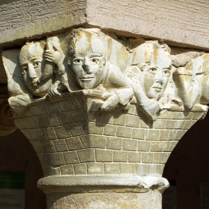 Conques, Abbey-Church of Saint-Foy - cloister capital