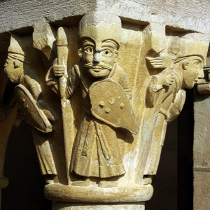 Conques, Abbey-Church of Saint-Foy - cloister capital
